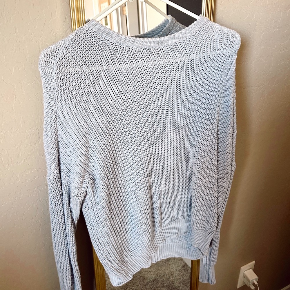 Brandy Melville Light Blue Sweater